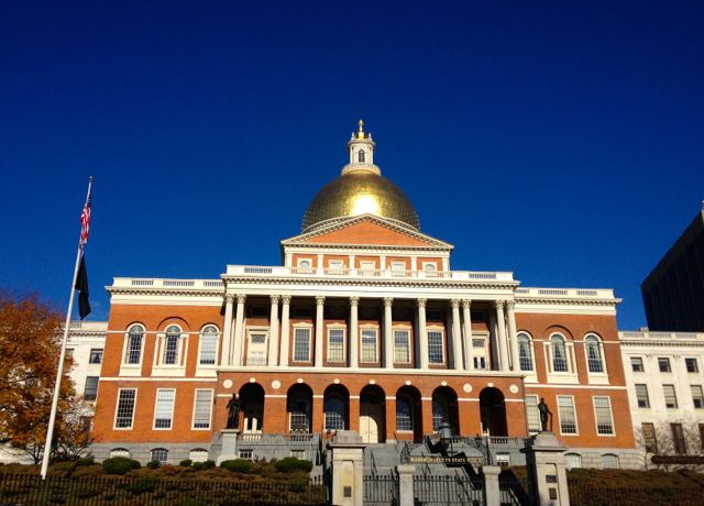 A beautiful day at the State House.