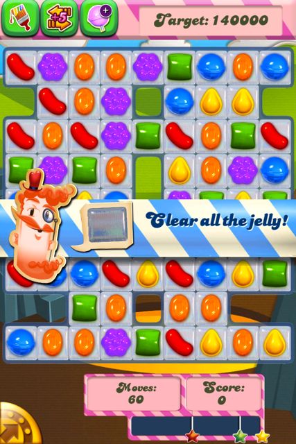 Don't be fooled by the bright shiny candy - this game is brutal.