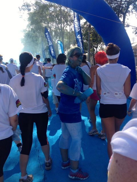 The Smurf Village was the first colour checkpoint.