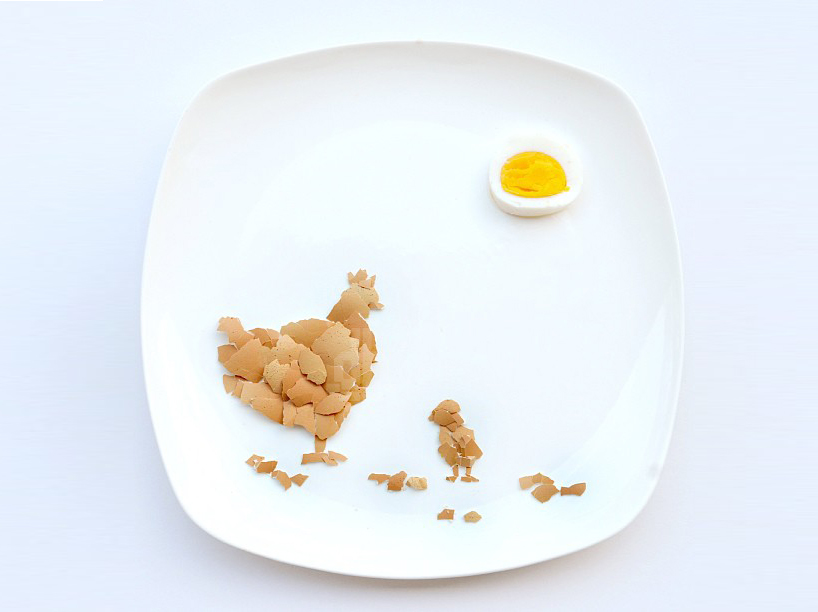 Hong Yi's chickens, via designboom.com