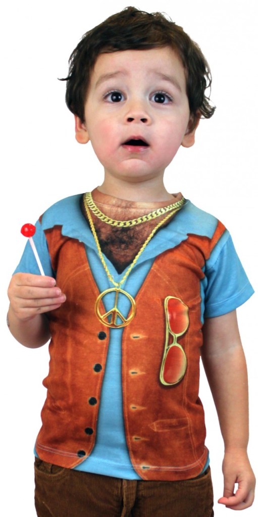 Look out, little ladies. It's the Faux Real 70's vest for toddlers.