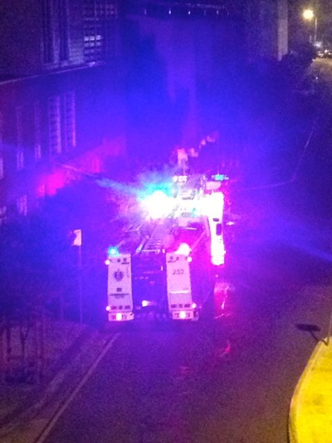 Oh, I almost forgot. My day really started at 3.30am, with a crazy loud alarm, followed by two bright fire trucks and evacuated people in their PJs (from the apartment block across the street from the hotel - all ended up ok.)