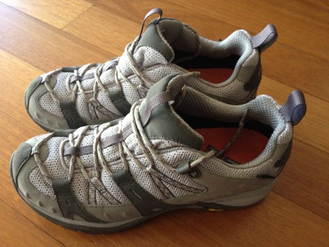 Those boots weren't made for walking in, so hopefully these shoes will do the trick...