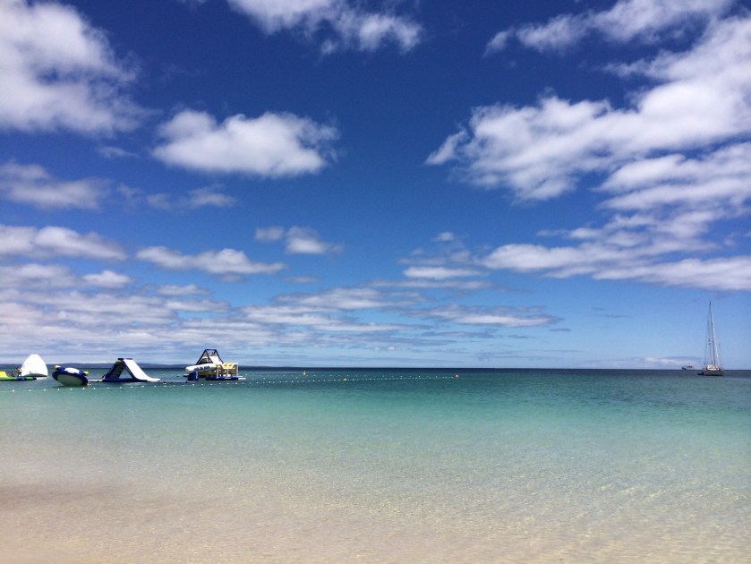 'We are lucky ducks', I said yesterday to my niece Amelia (3) as we spent some of the last day of 2014 here. 'But we aren't ducks, we are PEOPLE', she said. Fair point.